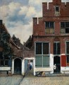 Die kleine Straße Barock Johannes Vermeer